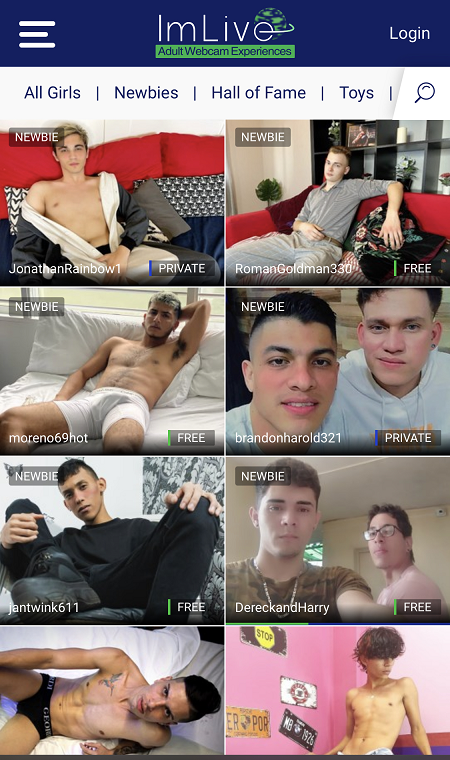 ImLive Gay dospelé kamery
